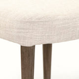 Eliza Side Chair Natural Beech, Off-White Polyester CFH584 E993 C128 Zentique