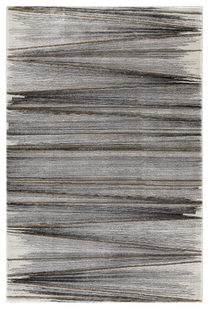 Safavieh Craft Power Loomed Polypropylene Runner Rug in Solid Grey Gold for Modern Hallways 4'-0" x 6'-0" CFT822F-4
