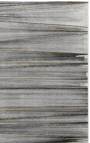 Safavieh Craft Power Loomed Polypropylene Runner Rug in Solid Grey Gold for Modern Hallways 5'-3" x 7'-6" CFT822F-5
