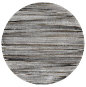 Safavieh Craft Power Loomed Polypropylene Runner Rug in Solid Grey Gold for Modern Hallways 6'-7" x 6'-7" - R CFT822F-7R