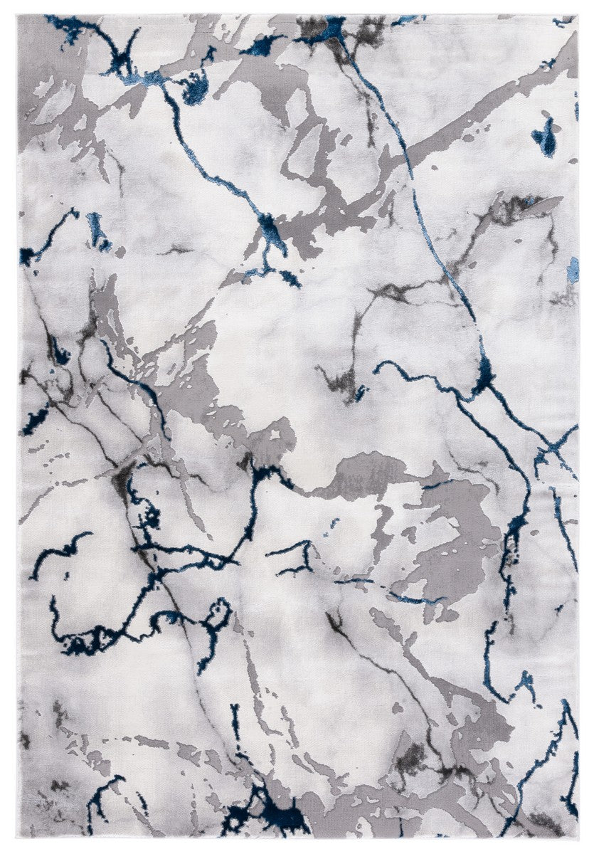 Safavieh Craft 800 Power Loomed Contemporary Rug IIX Grey / Blue CFT852F-10