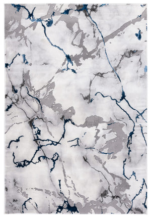 Safavieh Craft 800 Power Loomed Contemporary Rug IIX Grey / Blue CFT852F-10