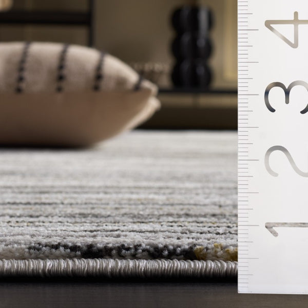 Safavieh Craft Power-Loomed Polypropylene Area Rug Neutral Gold Tones for Modern Living Rooms Gray / Gold CFT869F-5