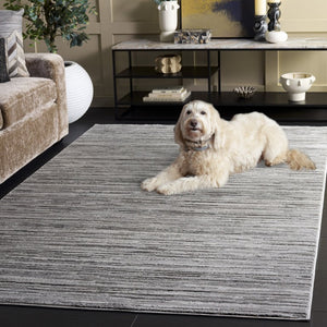 Safavieh Craft Power-Loomed Polypropylene Area Rug Neutral Gold Tones for Modern Living Rooms Gray / Silver CFT869G-5