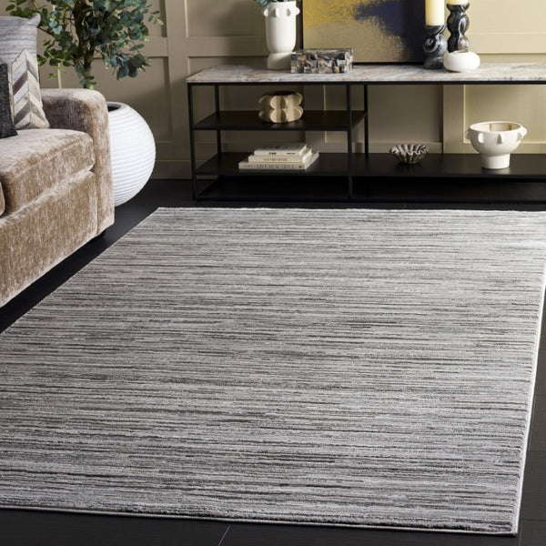 Safavieh Craft Power-Loomed Polypropylene Area Rug Neutral Gold Tones for Modern Living Rooms Gray / Silver CFT869G-5