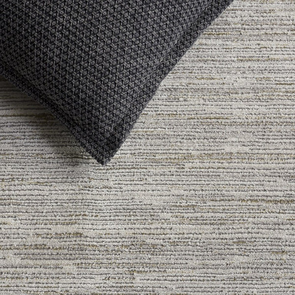 Safavieh Craft Power Loomed Solid Area Rug in Grey and Gold for Modern Living Spaces CFT873F-5