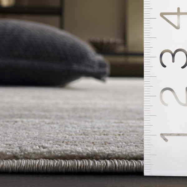 Safavieh Craft Power Loomed Solid Area Rug in Grey and Gold for Modern Living Spaces CFT873F-5