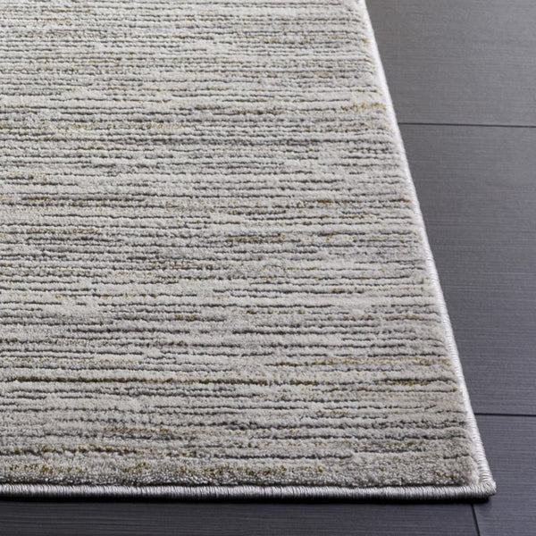 Safavieh Craft Power Loomed Solid Area Rug in Grey and Gold for Modern Living Spaces CFT873F-5