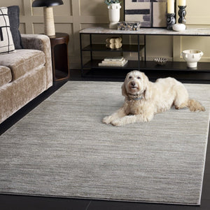 Safavieh Craft Power Loomed Solid Area Rug in Grey and Gold for Modern Living Spaces CFT873F-5