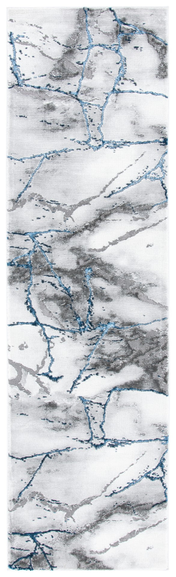 Safavieh Craft 877 Power Loomed Contemporary Rug Ivory Grey / Blue CFT877M-2