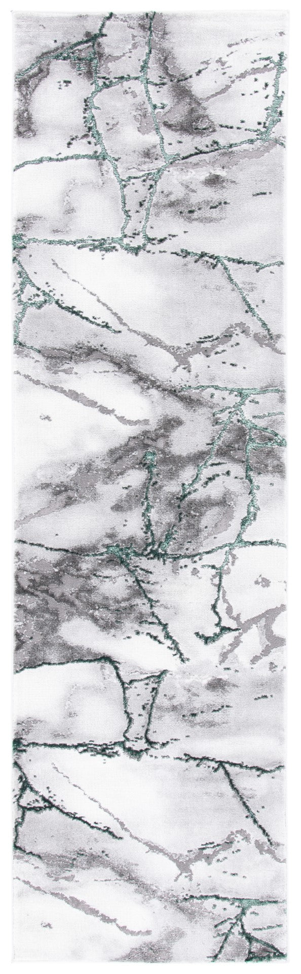 Safavieh Craft 877 Power Loomed Contemporary Rug Grey / Green CFT877Y-2