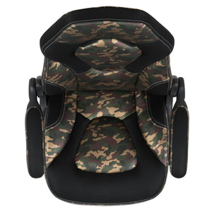 English Elm X10 Gaming Chair - Ergonomic Racing-Style Office Chair with Adjustable Features for Ultimate Comfort Camouflage CH-00095-CAM-GG