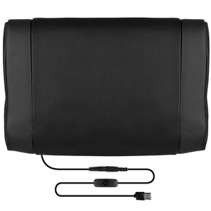 English Elm X40 Gaming Chair - Ergonomic Comfort with Reclining Design, Massaging Lumbar Support & Footrest Black CH-00288-BK-BK-GG