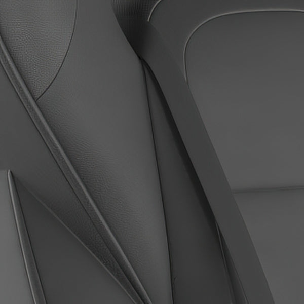 English Elm X40 Gaming Chair with Ergonomic Design, Fully Reclining Back, USB Massaging Pillow & Smooth Wheels Black CH-00288-BK-BK-RLB-GG