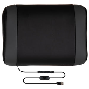 English Elm X40 Gaming Chair - Ergonomic Comfort with Reclining Design, Massaging Lumbar Support & Footrest Black with Gray Trim CH-00288-BK-GG