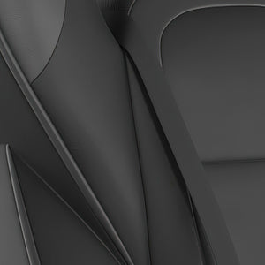 English Elm X40 Gaming Chair with Ergonomic Design, Fully Reclining Back, USB Massaging Pillow & Smooth Wheels Black with Gray Trim CH-00288-BK-RLB-GG