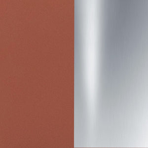 English Elm Erik Contemporary Adjustable Height Barstool with Rounded Mid-Back for Modern Kitchen Spaces Cognac Vinyl/Chrome Frame CH-122070-BR-GG