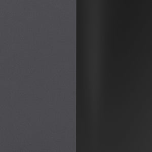 English Elm Erik Contemporary Adjustable Height Barstool with Rounded Mid-Back for Modern Kitchen Spaces Gray Vinyl/Black Frame CH-122070-GYBK-GG