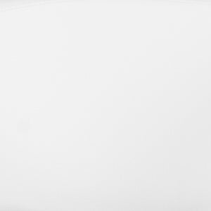 English Elm Erik Contemporary Adjustable Height Barstool with Rounded Mid-Back for Modern Kitchen Spaces White Vinyl/Chrome Frame CH-122070-WH-GG