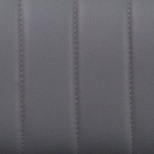 English Elm Jeremy Contemporary Adjustable Height Barstool with Chrome Base for Modern Home Bar & Kitchen Use Gray Vinyl CH-132330-GY-GG