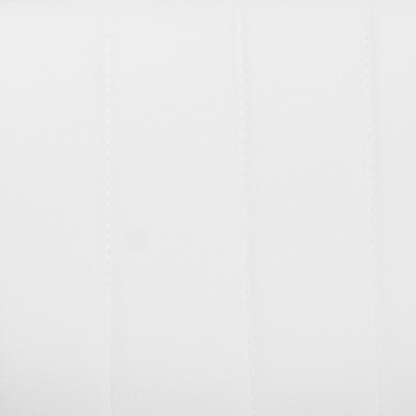 English Elm Jeremy Contemporary Adjustable Height Barstool with Chrome Base for Modern Home Bar & Kitchen Use White Vinyl CH-132330-WH-GG