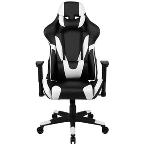 English Elm X20 Gaming Chair - Ergonomic High-Back Office Seat with Fully Reclining Back for Ultimate Comfort Black CH-187230-1-BK-GG