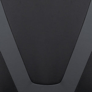 English Elm X20 Gaming Chair - Ergonomic High-Back Office Seat with Fully Reclining Back for Ultimate Comfort Gray CH-187230-1-GY-GG