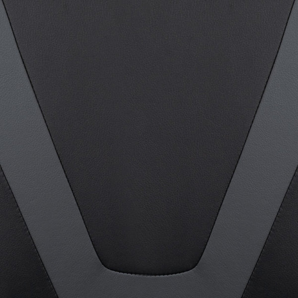 English Elm X20 Gaming Chair - Ergonomic High-Back Office Seat with Fully Reclining Back for Ultimate Comfort Gray CH-187230-1-GY-GG