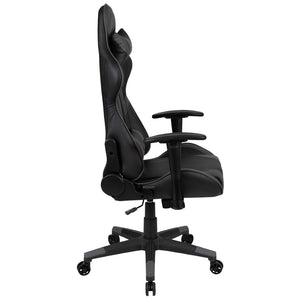 English Elm X20 Gaming Chair - Ergonomic High-Back Office Seat with Fully Reclining Back for Ultimate Comfort Gray CH-187230-1-GY-GG