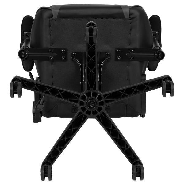 English Elm X20 Gaming Chair - Ergonomic High-Back Office Seat with Fully Reclining Back for Ultimate Comfort Gray CH-187230-1-GY-GG