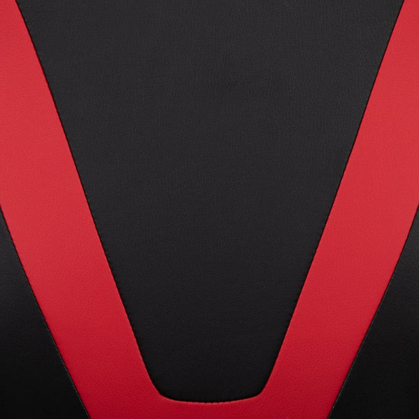 English Elm X20 Gaming Chair - Ergonomic High-Back Office Seat with Fully Reclining Back for Ultimate Comfort Red CH-187230-1-Red-GG