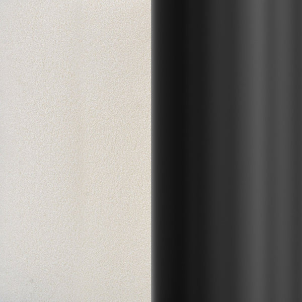 English Elm Chloe Wide Mid-Back Cream Faux Shearling Task Chair – Ergonomic, Adjustable Height, 360° Swivel Design CH-232196-1-CR-BK-GG