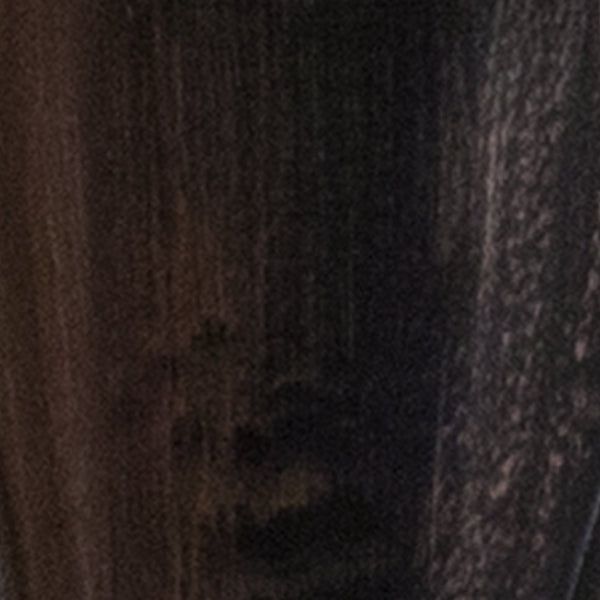 English Elm Luna Modern-Rustic Metal Bistro Chair with Wood Seat and Arms for Stylish Dining Spaces Black-Antique Gold CH-31270-BQ-WD-GG