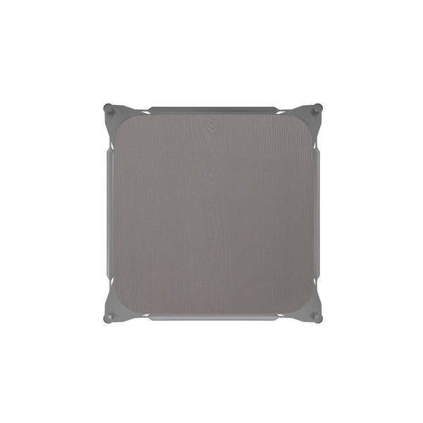 English Elm Kai Commercial-Grade 30" Backless Metal Barstool for Indoor-Outdoor Use, Durable & Lightweight Design Gray Seat/Silver Frame CH-31320-30-SIL-PL2G-GG