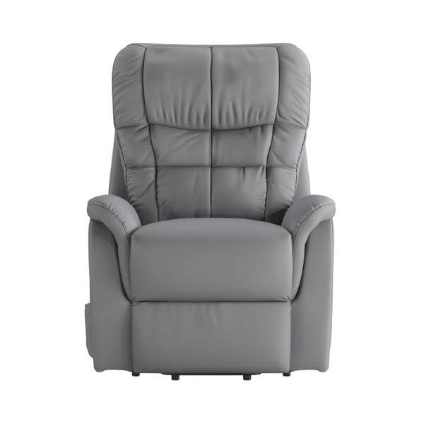 English Elm HERCULES Series Remote Lift Recliner for Comfort, Support, and Easy Transitions for Seniors Gray LeatherSoft CH-US-153062L-GY-LEA-GG