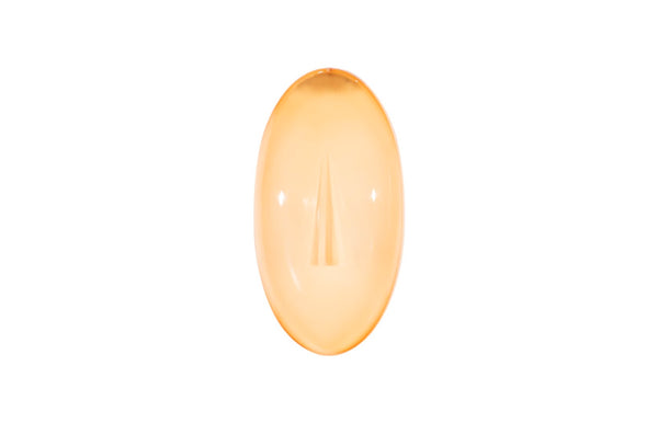 Phillips Collection Oval Cycladic Wall Art - Enchanting Geometric Faces Inspired By Ancient Greek Design For Your Home Yellow Glass Ch119129