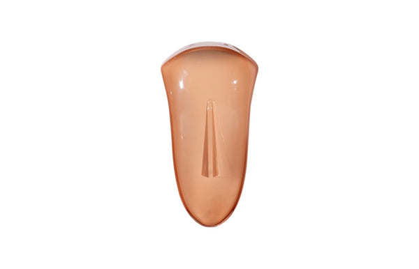 Phillips Collection Classic Convex Cycladic Wall Art - Enchanting Geometric Faces For Modern Home Decor And Inspiration Brown Glass Ch119143