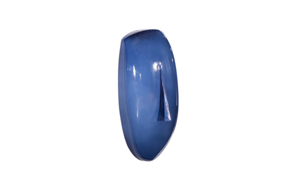 Phillips Collection Classic Concave Cycladic Wall Art: Embrace Ancient Greek Charm With Modern Playful Design Decor Blue Glass Ch119147