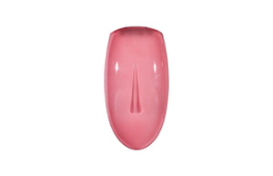 Phillips Collection Classic Concave Cycladic Wall Art: Embrace Ancient Greek Charm With Modern Playful Design Decor Pink Glass Ch119152