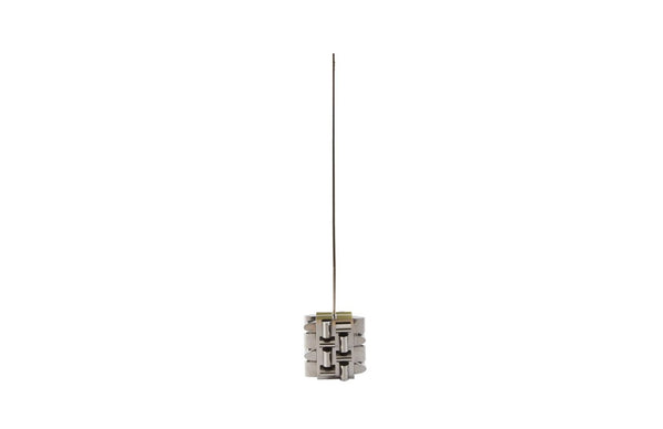 Phillips Collection Arete Cylindrical Pendant Light Polished Stainless Steel for Kitchen Island Dining CH69620
