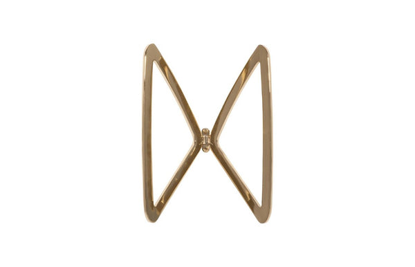 Phillips Collection Butterfly Brass Stainless Steel Wall Sculpture Modern Organic Shadow Casting Art Decor Gold CH72537