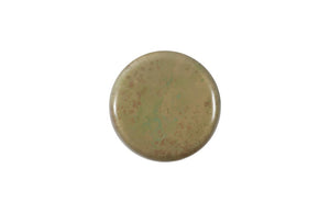 Phillips Collection Button Circular Wall Tile with Copper Leaf Acid Patina and Deep Relief Sculptural Finish CH80696