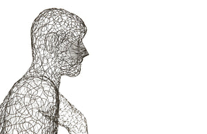 Phillips Collection Crazy Wire Lounging Male Sculpture - Playful Metal Art for Modern Interiors & Sophisticated Spaces CH82089
