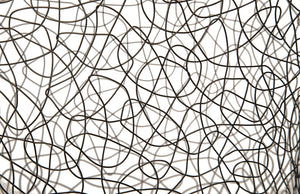 Phillips Collection Crazy Wire Lounging Male Sculpture - Playful Metal Art for Modern Interiors & Sophisticated Spaces CH82089