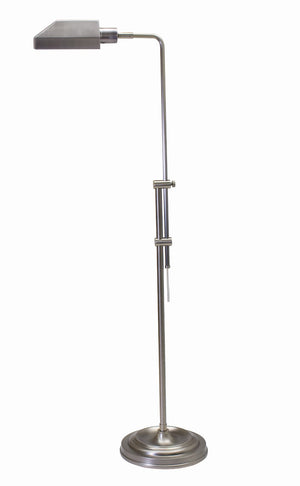 House Of Troy Coach Adjustable Pharmacy Floor Lamp - Elegant Design, Versatile Height, Perfect For Any Space Antique Silver Metal Ch825-as