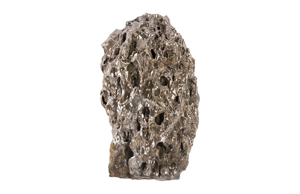 Phillips Collection Stalagmite Wall Art Set of 3 - Unique Chrome-Finished Sculptures for Modern Home Décor Appeal CH82561