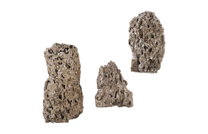 Phillips Collection Stalagmite Wall Art Set of 3 - Unique Chrome-Finished Sculptures for Modern Home Décor Appeal CH82561