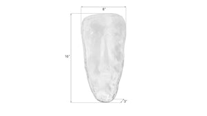 Phillips Collection Glass Face Turquoise Wall Tile - Ethereal Artistry For Modern Organic Decor In Dann Foley Collection Clear Glass Ch92442