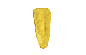 Phillips Collection Glass Sculptural Face Wall Art Handcrafted Luminous Organic Modern Accent Piece Amber CH93111