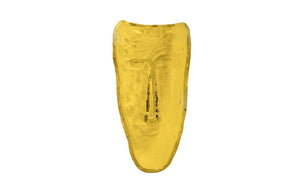 Phillips Collection Glass Sculptural Face Wall Art Handcrafted Luminous Organic Modern Accent Piece Amber CH93111